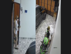 Terekam CCTV Aksi Maling Motor di Komplek Green Garden Jakarta Barat, Motor Salah Satu Warga Jadi Korban
