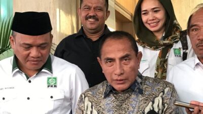 Edy Rahmayadi Tak Takut Lawan Mantu Presiden