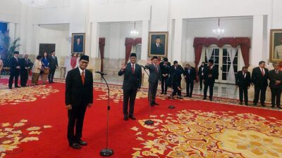 Jokowi Lantik Tiga Wamen, Apindo: Langkah Mempermulus Transisi