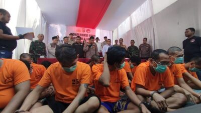 Kampung Narkoba di Menteng Digerebek, 26 Orang Ditangkap