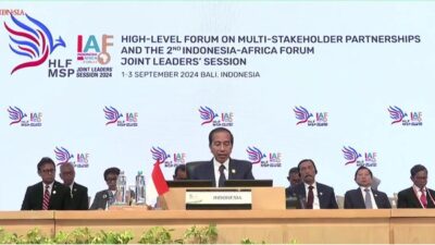 Presiden Jokowi buka Forum Tingkat Tinggi Kemitraan Multipihak dan IAF Ke-2