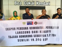 Wakatobi Ekspor Perdana 3.200 Kilogram Ikan Kerapu Hidup ke Hong Kong