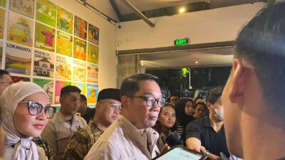 Ridwan Kamil Siap Hadapi Debat Perdana Pilkada Jakarta