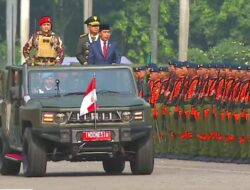 HUT TNI : Jokowi Sampaikan Terima Kasih untuk TNI