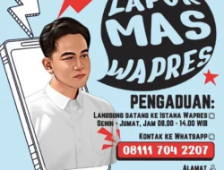 Banyak yang Iseng dan Permainkan Lapor Mas Wapres