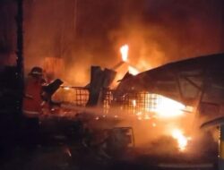 Gudang BBM Ilegal di Penyengat Rendah Jambi Terbakar, Polisi Selidiki