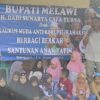 KAMAKSI dan Bupati Melawi Berbagi Berkah Santuni Anak Yatim