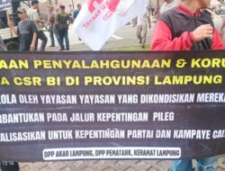 Aliansi Keramat Lampung dan AKAR Desak KPK Usut Tuntas Dugaan Korupsi CSR BI Rp1,6 Triliun