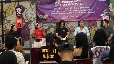 Panggung Merdeka 100% :  “Bekerja Lebih Sedikit, Hidup Lebih Baik, Dunia yang Adil untuk Semua”